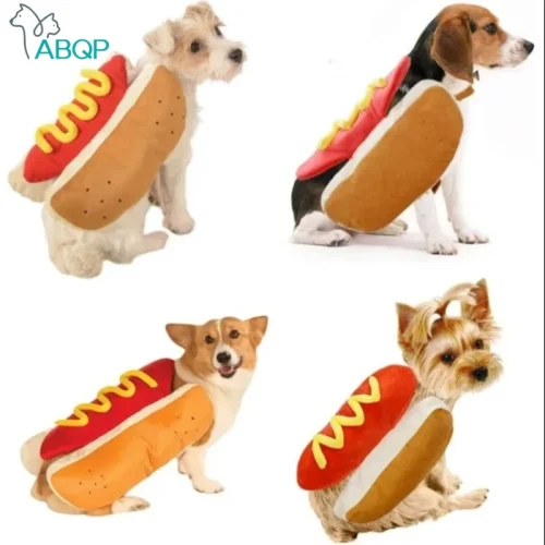 Dog Funny Halloween Costumes Hot Dog
