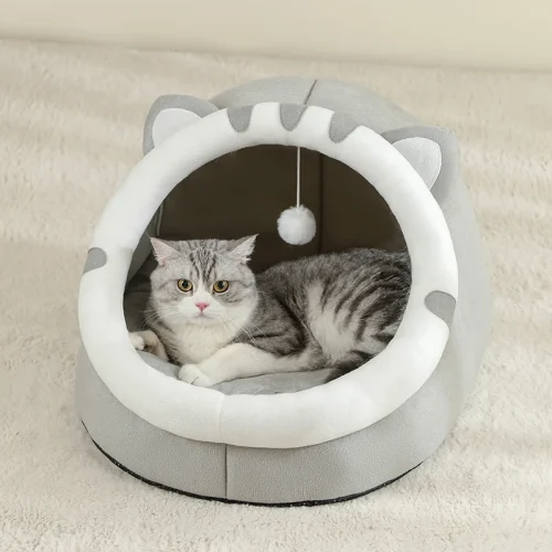 Super Cat Bed Kitten Cave Cushion